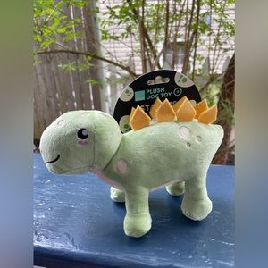 FuzzYard~ Stannis The Stegosaurus  ~ Squeaky Plush Dog Toy